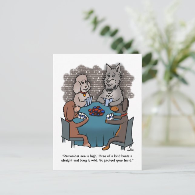 Joey Vykort (Stående Fram)