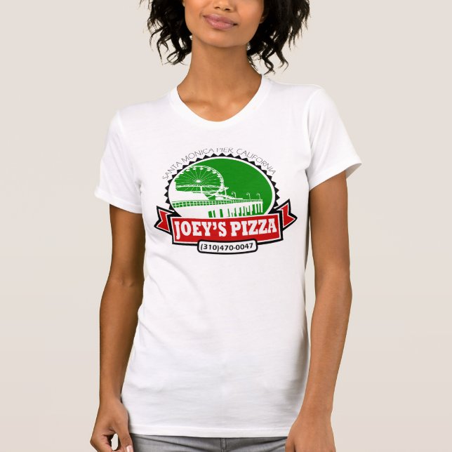 Joeys Pizza T Shirt (Framsida)