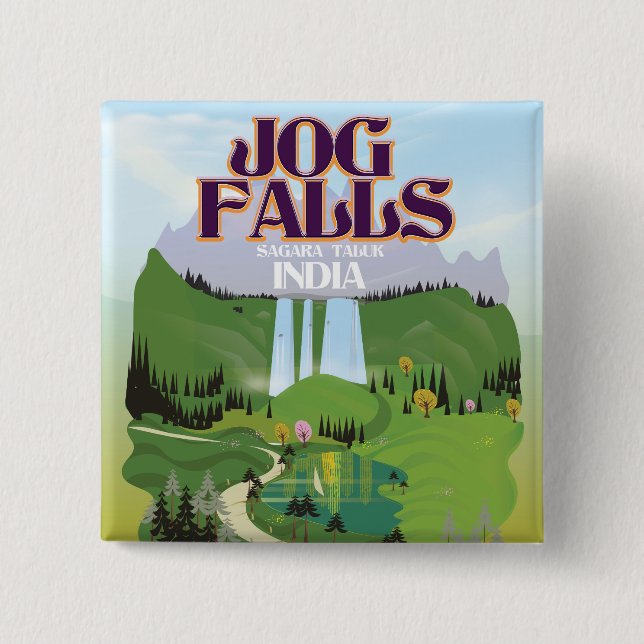 Jog Falls,Jog Falls,Sagara taluk i Karnataka Knapp (Framsida)