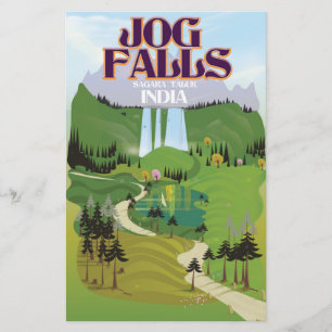 Jog Falls,Jog Falls,Sagara taluk of Karnataka Brevpapper