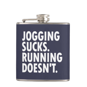 Joggande Sucks. Det går inte. Fickplunta