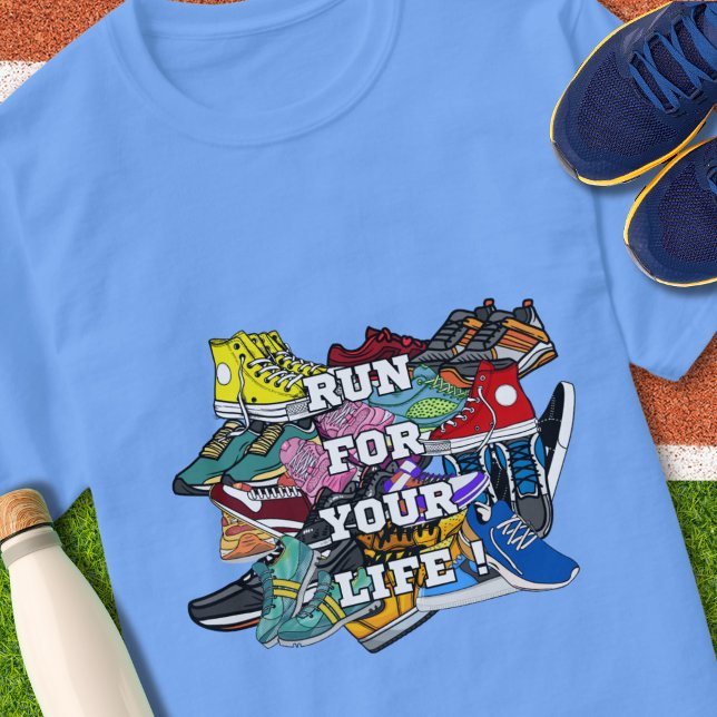 Joggare för fet popup-Springer T Shirt (Skapare uppladdad)