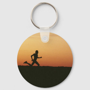 Joggare Nyckelring