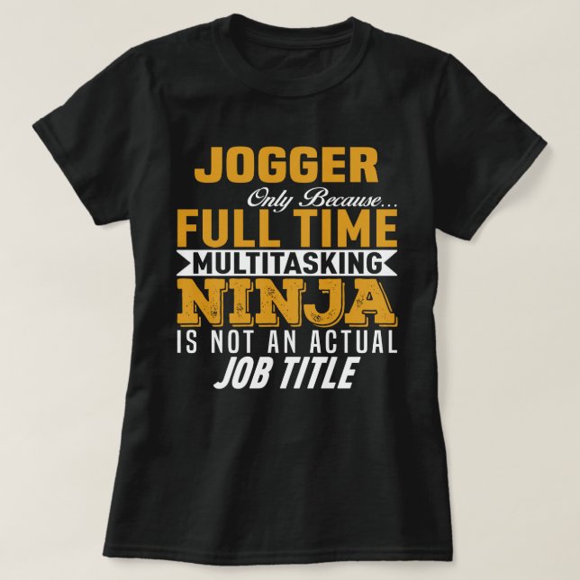 Joggare T Shirt (Design framsida)