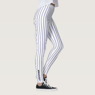 Joggaredamasker - svart streck leggings
