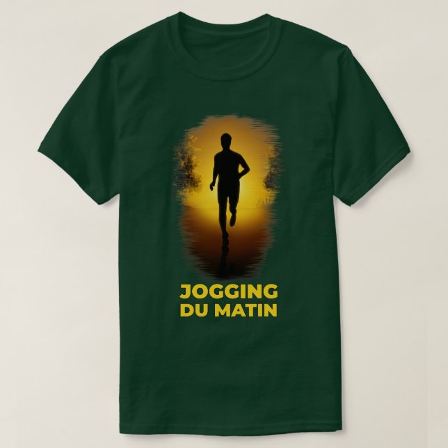 Jogger du matin t shirt (Design framsida)