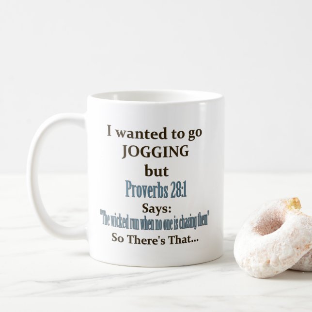 Jogger Humor Kaffemugg (Med munk)