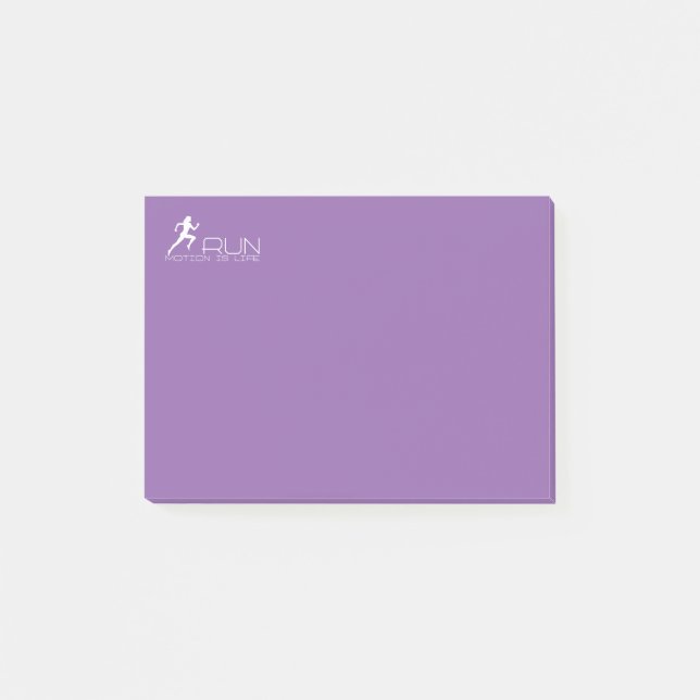 Joggflicka Post-it Block (Framsida)