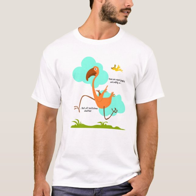 Joggning och log t shirt (Framsida)