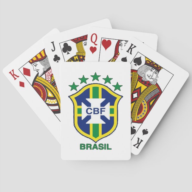 Jogo de baralho Brasil Casinokort (Baksidan)