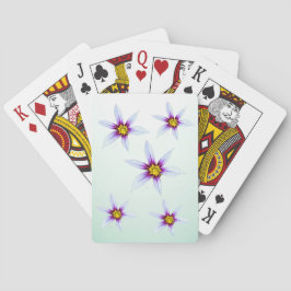 Jogo de Baralho Estampa Floral Casinokort