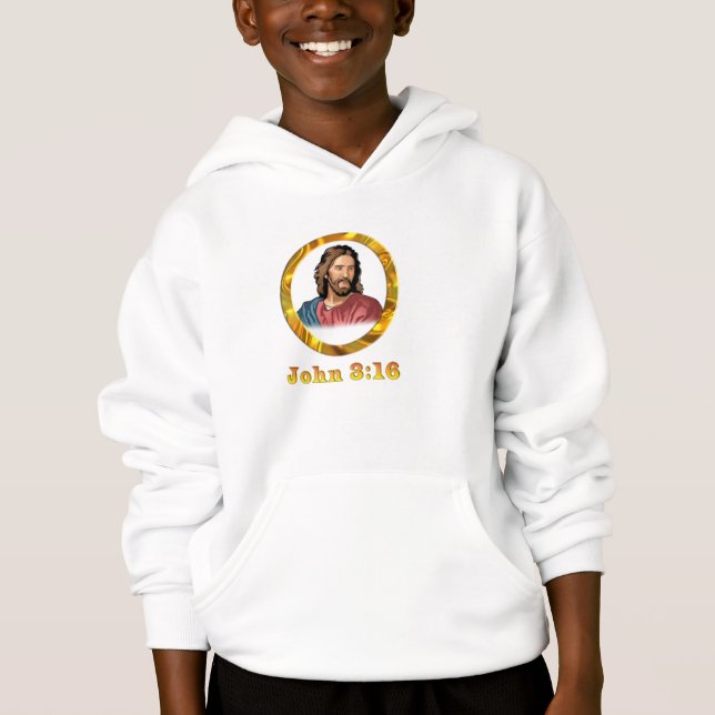 Joh 3:16  kläder t-shirt (Framsida)
