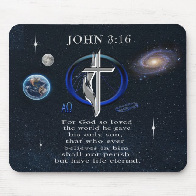 Joh 3:16 kristen  musmatta (Framsidan)