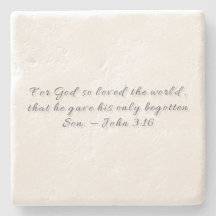 Joh 3:16, present stenkopp