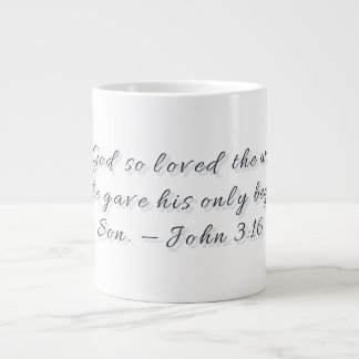 Joh 3:16, Presentmugg Jumbo Mugg