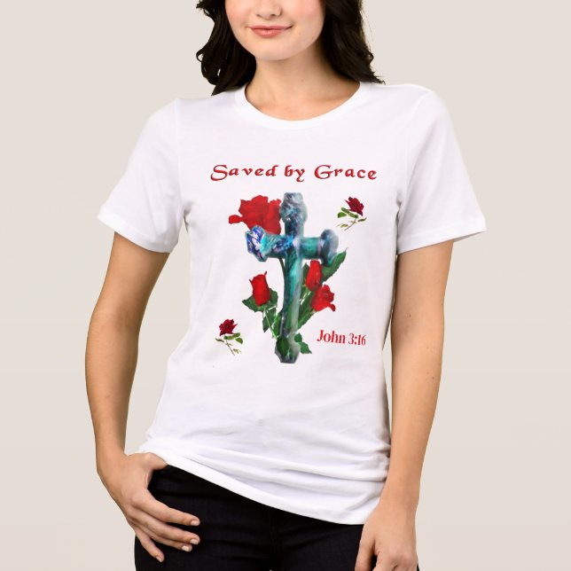 Joh 3:16 t shirt (Framsida)
