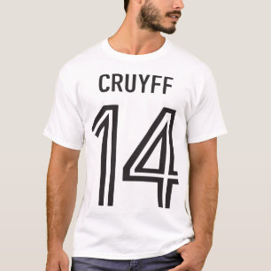 Johan Cruyff 14 manar Retro Holland T Shirt