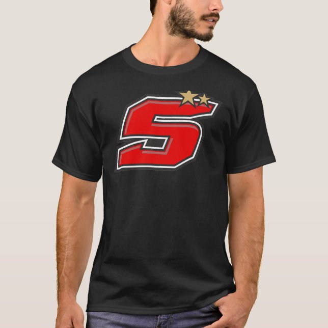 johan zarco 5 t shirt (Framsida)