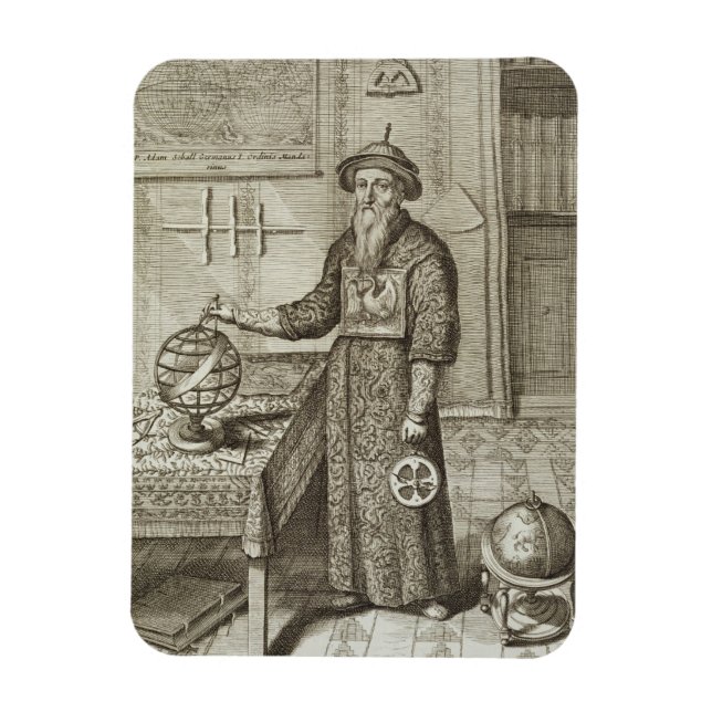 Johann Adam Schall von Bell (1591-1666) från "Chin Magnet (Vertikal)