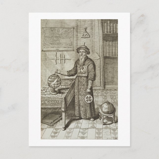 Johann Adam Schall von Bell (1591-1666) från "Chin Vykort (Framsida)