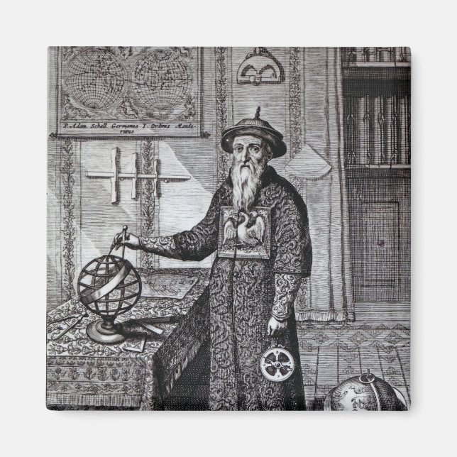 Johann Adam Schall von Bell Magnet (Framsidan)