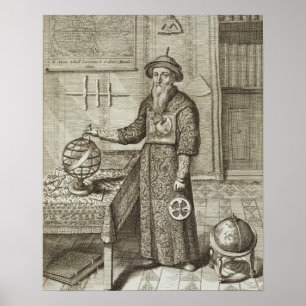Johann Adam Schall von Sätta en klocka på Poster