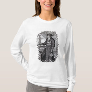 Johann Adam Schall von Sätta en klocka på Tee Shirt