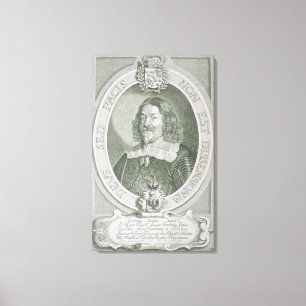 Johann Adler Salvius (1590-1652) från 'porträtt Canvastryck
