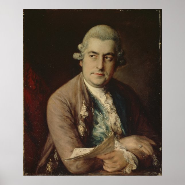 Johann Christian Bach, 1776 Poster (Framsidan)