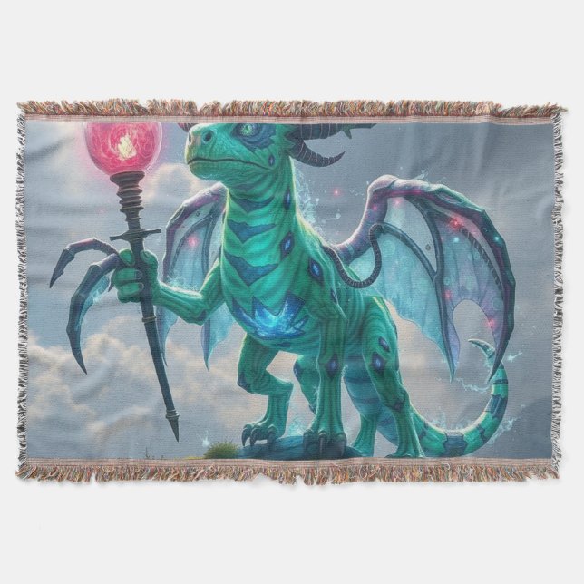 Johann, der Blitzdrache Filt (Framsidan)