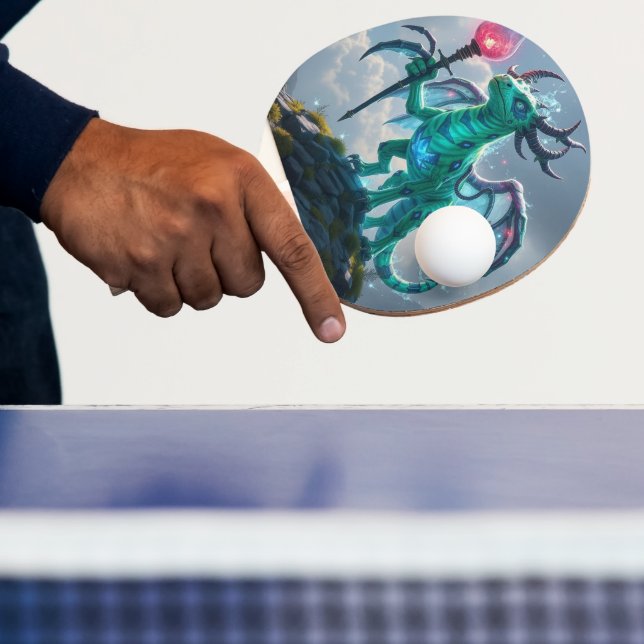 Johann, der Blitzdrache Pingisracket (Insitu)