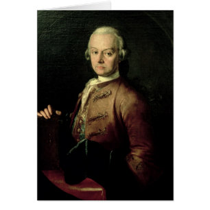 Johann Georg Leopold Mozart Hälsningskort