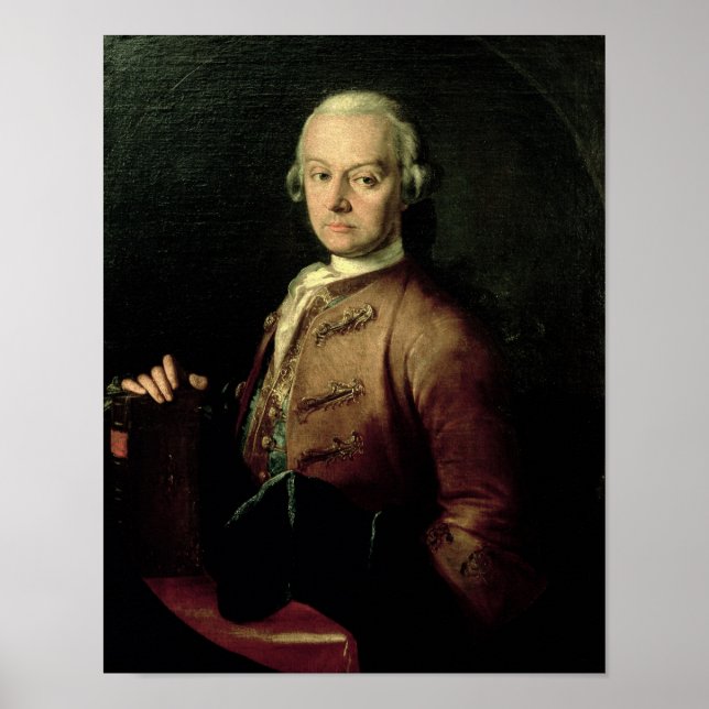 Johann Georg Leopold Mozart Poster (Framsidan)
