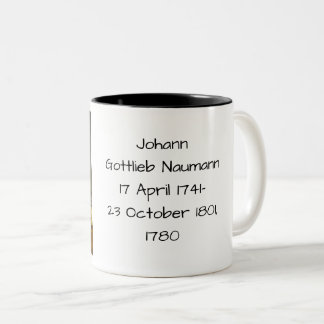 Johann Gottlieb Naumann 1780 Två-Tonad Mugg