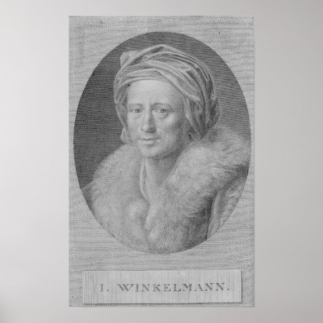 Johann Joachim Winckelmann Poster (Framsidan)