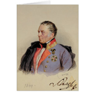 Johann Joseph Wenzel Hälsningskort