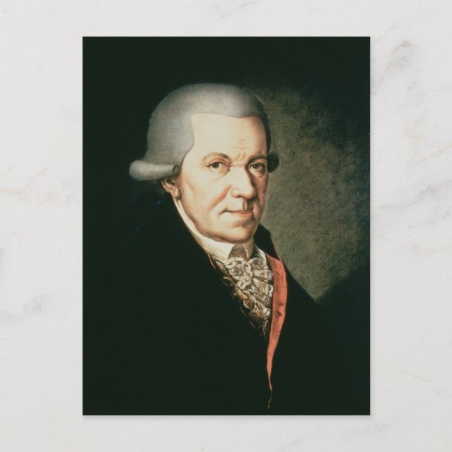 Johann Michael Haydn , kompositörens bror Vykort (Framsida)