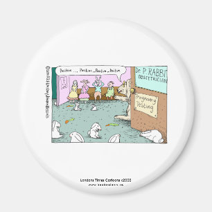 johann_rabbit, Londons Times Cartoons c2008www.... Magnet