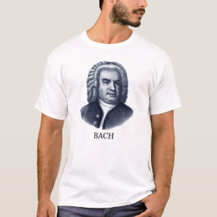 Johann Sebastian Bach blått Tröja