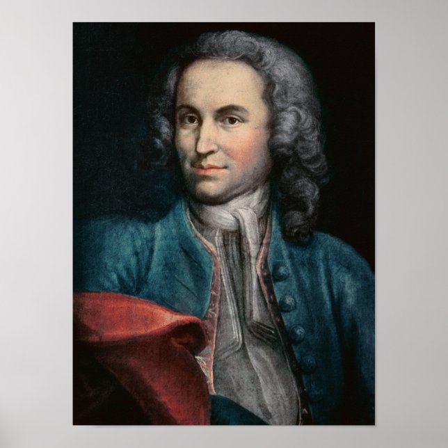 Johann Sebastian Bach c.1715 Poster (Framsidan)