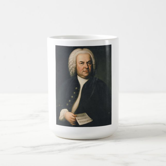 Johann Sebastian Bach - Composer Kaffemugg (Center)
