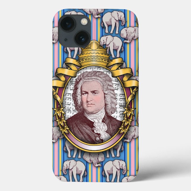 Johann Sebastian Bach iphone case (Baksida)