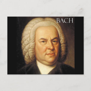 Johann Sebastian Bach Items Vykort