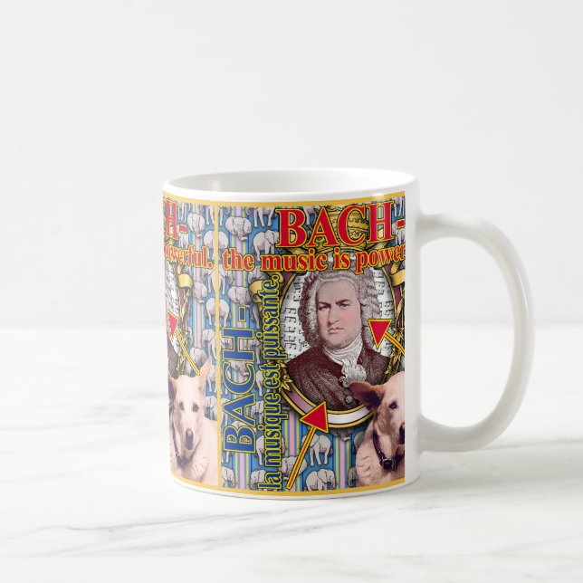 Johann Sebastian Bach Kaffemugg (Höger)