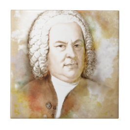 Johann Sebastian Bach Kakelplatta