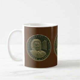 Johann Sebastian Bach minnesorganist Kaffemugg