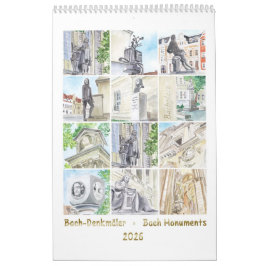 Johann Sebastian Bach Monuments, 2026 Kalender