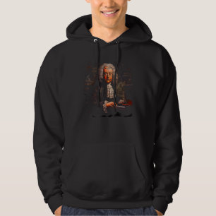 Johann Sebastian Bach Musik Kompositör Piano Hoodie