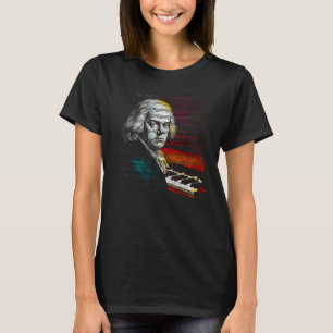Johann Sebastian Bach Musik Pianist T Shirt