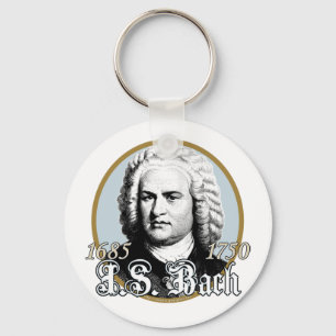 Johann Sebastian Bach Nyckelring